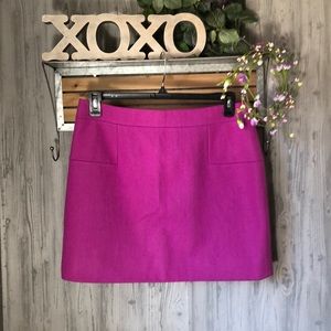 J.Crew Classic Mini. Felted Wool. Fuchsia